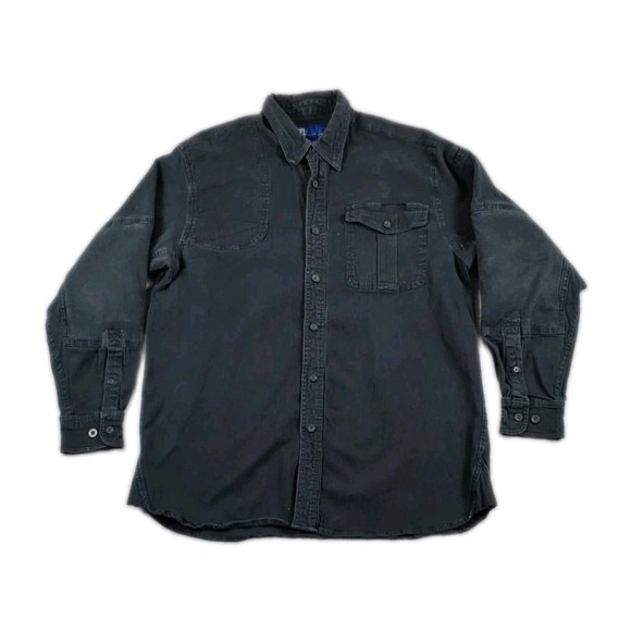 Sigarms Other - SIGARMS SIGTAC Ripstop Cotton Sport Shirt Shooting Pad Hunt Mens Sz LG Black